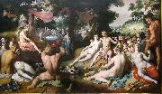 cornelis cornelisz The wedding of Peleus and Thetis Sweden oil painting artist